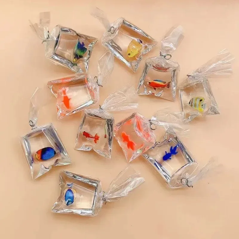Resin Crafts Diy - 10 ciondoli in resina trasparente a