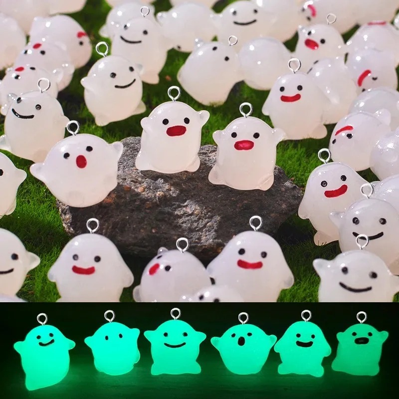 Resin Crafts Diy - 10 Pezzi di Adorabili Ciondoli in