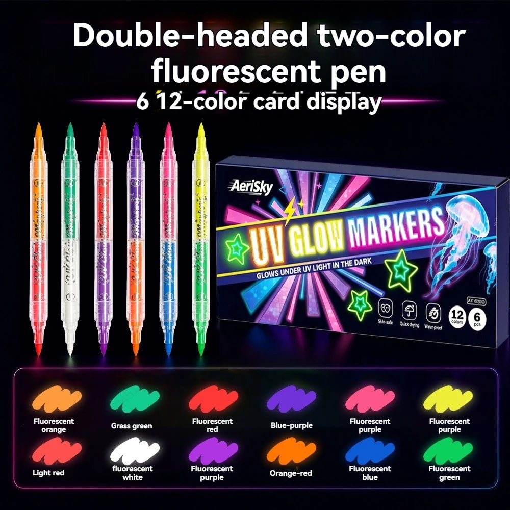 Copic Marker Sketch - Set di pennarelli fluorescenti UV a