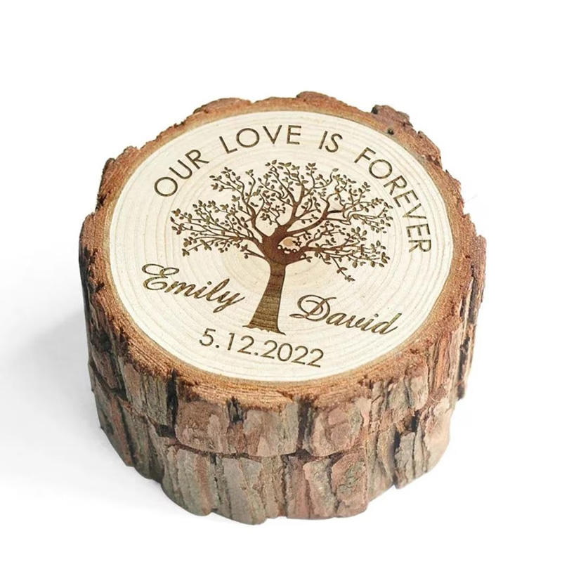 Scatola per fedi nuziali in le - Wood Ring Blank recensione e prezzo